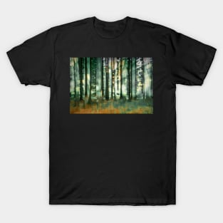 Abstract Forest Scene T-Shirt